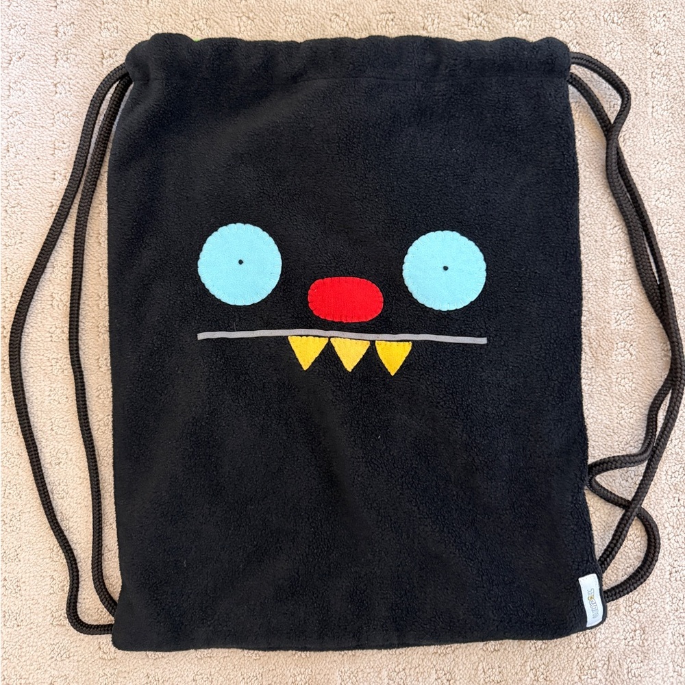 Uglydoll Fleece Kids Drawstring Bag Backpack Uglybag
